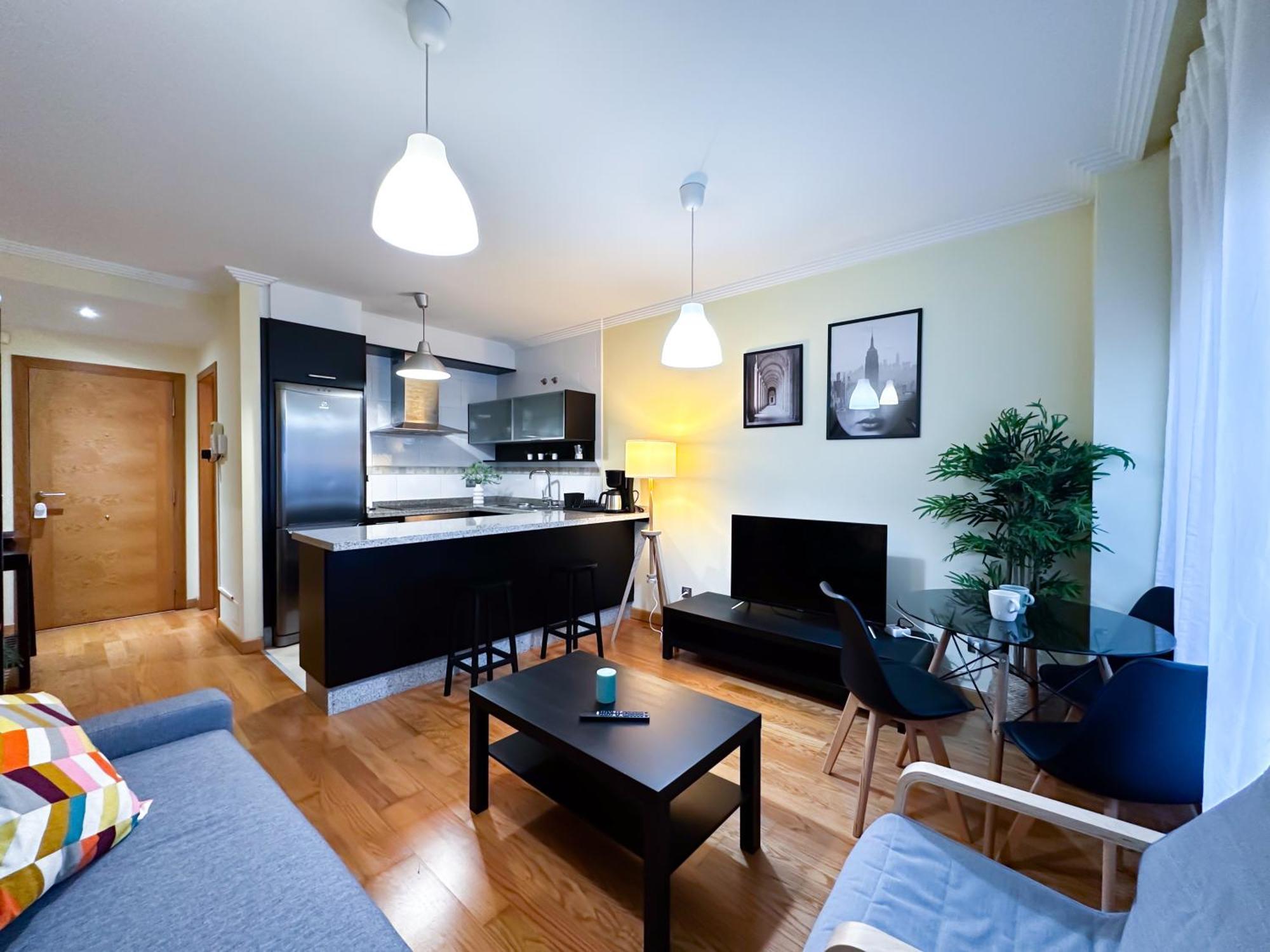 Apartamento Con Garaje, Centrico Y Luminoso Понтеведра Экстерьер фото