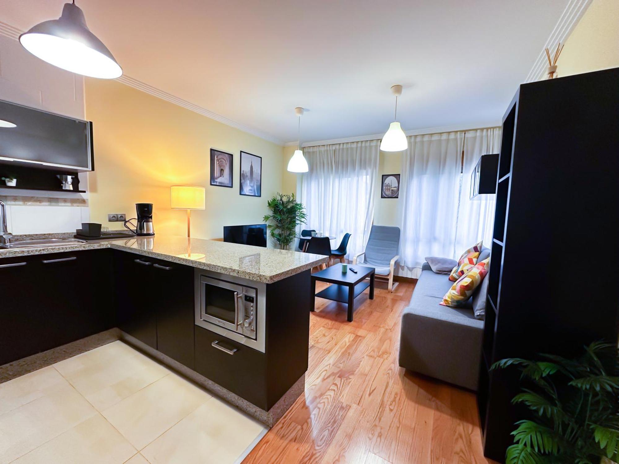 Apartamento Con Garaje, Centrico Y Luminoso Понтеведра Экстерьер фото